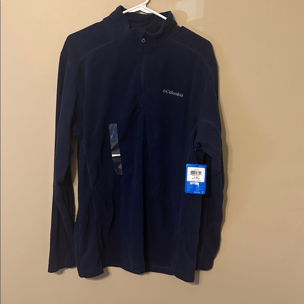 Columbia Dark Blue Fleece Pullover